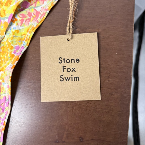 Stone Fox Swim Luka Bikini Bottom in Flower Fields Print Size XL NWT - Picture 9 of 10